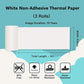 53mm White Non-Adhesive 10-Year Long-Lasting Thermal Paper For M02 Series/ M03AS/ M04S/ M04AS丨3 Rolls