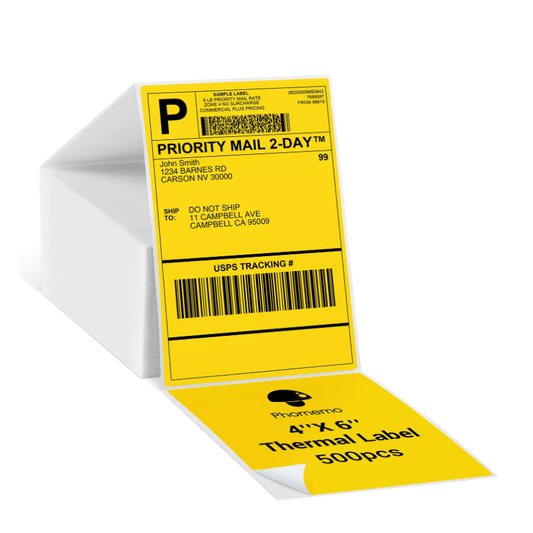 Shipping Label Sheet for PM-241BT/ PM-246S/ D520BT