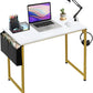 Small Desk for Small Spaces - Student Kids Study Writing Computer Table for Home Office Bedroom School Work PC Workstation