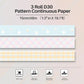 3 Style Cute Thermal Paper For D30