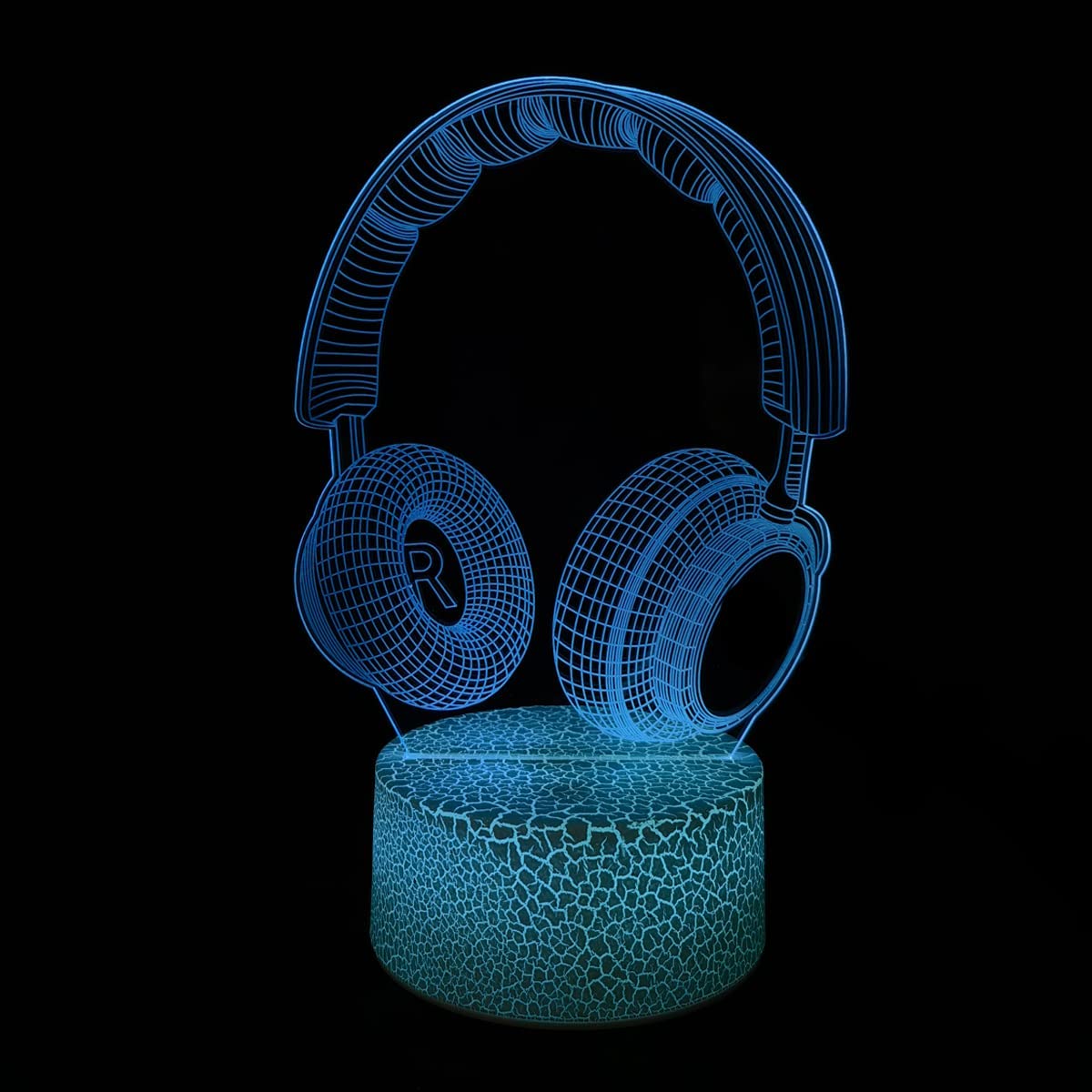 Headphone 3D Children's Small Night Light