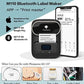 M110  Bluetooth Label Maker Barcode Label Printer