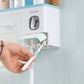 Wall mounted toothbrush holder,
