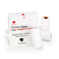 53mm 20-year Lasting White Sticker Thermal Paper For M02 Series/ M03AS/ M04S/ M04AS丨3 Rolls