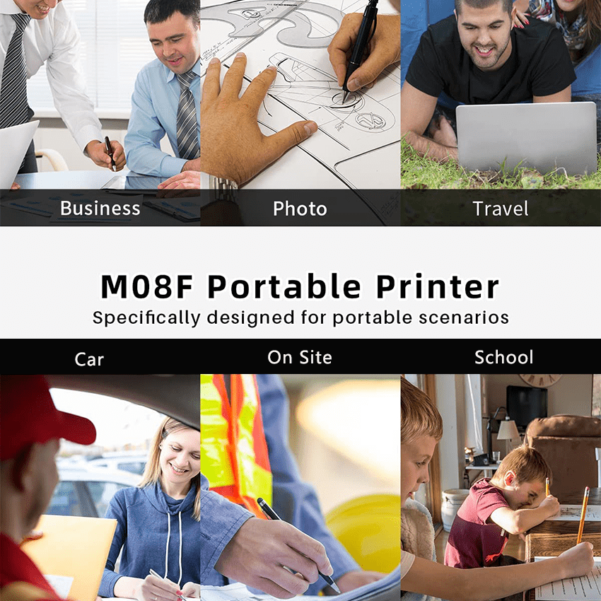 【🔥Limited Time Sale】M08F Letter & A4 Portable Printer
